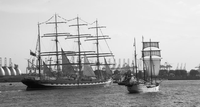 Hamburg Hafenfest 2018, die Auslaufparade