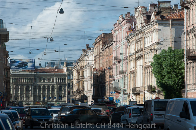 Seitenstrasse des Nevsky Prospekt