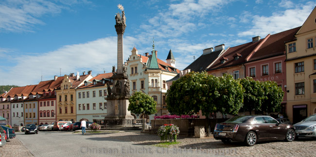 Tradion und Moderne in Loket