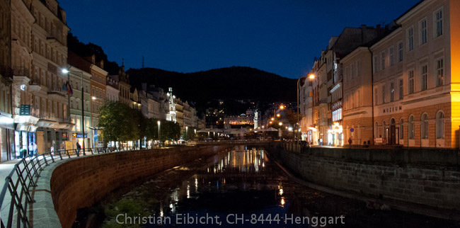 Blaue Stunde in Karlsbad
