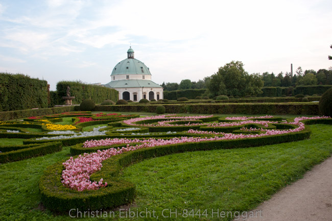 Der Schlossgarten von Kromeriz/Kremsier
